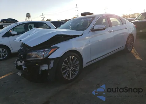 2017 Genesis G80 Base from USA, damaged, VIN KMHGN4JE0HU171283